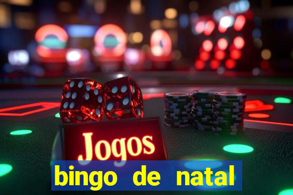 bingo de natal para imprimir gratis